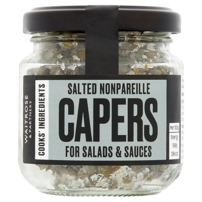 Waitrose Cooks' Ingredients salted capers 100g - British product