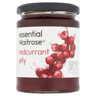 Waitrose Essential Redcurrant Jelly 340g (British brand)