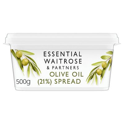 Waitrose Essential olive spread 500g - British product
