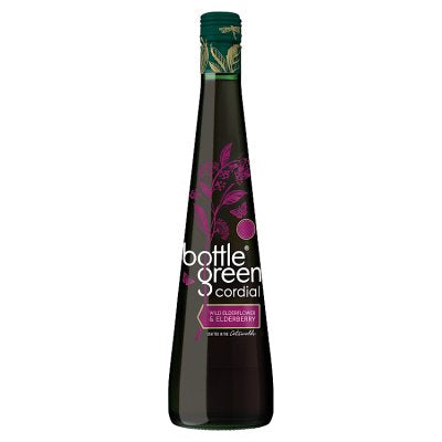 Bottlegreen elderflower and elderberry cordial 500ml - British product