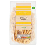 Waitrose banana chips 200g, imported from the UK