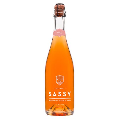 Sassy rosé cider 75cl - British product