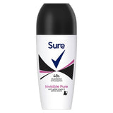 Sure Invisible Pure roll-on deodorant 50ml (British brand)