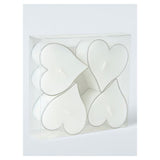 John Lewis heart tealight candles set of 4, imported from the UK