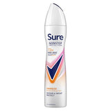 Sure antiperspirant spray Energise 250ml, imported from the UK