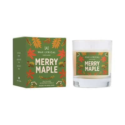 Wax Lyrical jar candle Autumn Merry Maple 190g, UK version