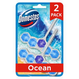 Domestos Ocean toilet rim block 2 pack, UK version