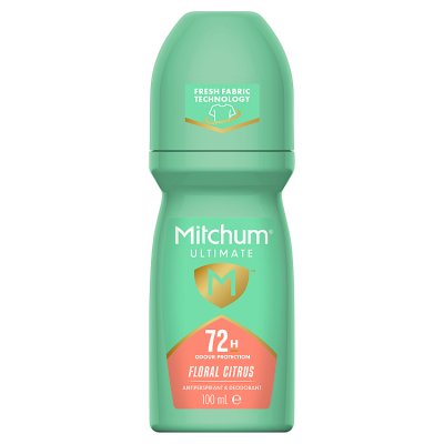 Mitchum floral citrus roll on antiperspirant 100ml - British product
