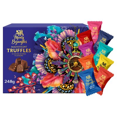 Monty Bojangles Magnificent Truffles assorted chocolate 248g, imported from the UK