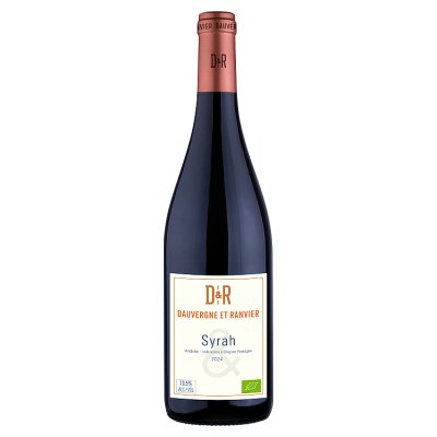 Dauvergne and Ranvier organic Syrah red wine 75cl, imported from the UK
