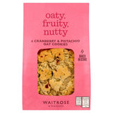 Waitrose pistachio and cranberry cookies 4 pack (British brand)