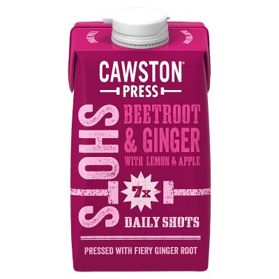 Cawston Press beetroot and ginger shots 500ml - British product