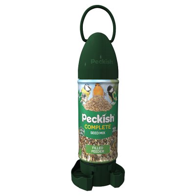 Peckish complete seed mix filled feeder 400g (British brand)