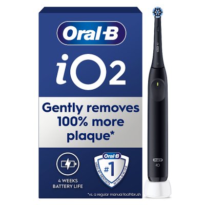 Oral-B iO2 Series Night Black electric toothbrush - British product