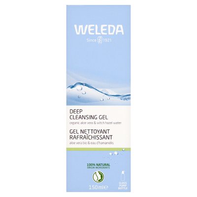 Weleda deep cleansing gel 150ml, imported from the UK