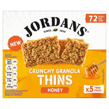 Jordans granola thins honey oat 5x32g - British product