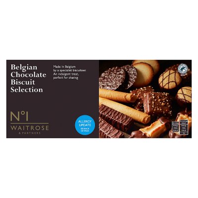 Waitrose Belgian biscuit selection 145g (British brand)