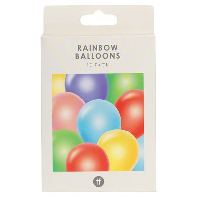 Talking Tables Happy Birthday balloons 10 pack (British brand)