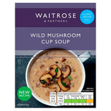 Waitrose wild mushroom cup soup 4 pack - British product