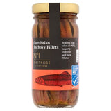 Waitrose No.1 anchovy fillets in olive oil 100g, imported from the UK