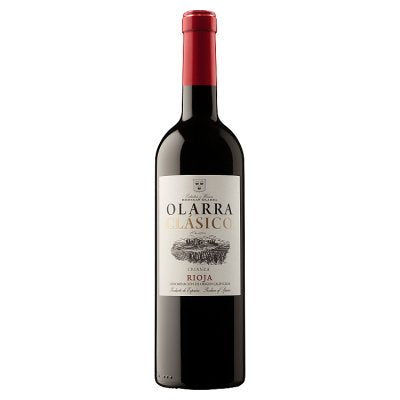 Olarra Clasico Rioja Crianza 75cl, UK version