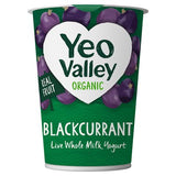 Yeo Valley organic blackcurrant yogurt 450g (British brand)
