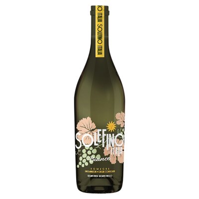 Solefino Bianco Romagna white wine 75cl, imported from the UK