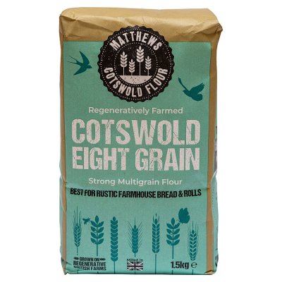 Matthews Cotswold eight grain bread flour 1.5kg - British product