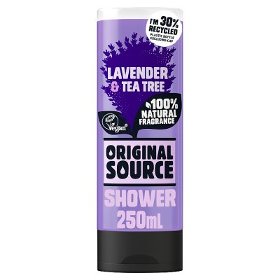Original Source lavender and tea tree body wash 250ml (British brand)