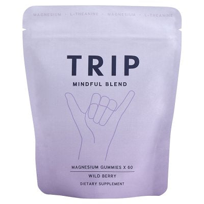 TRIP wild berry magnesium gummies 180g, UK version