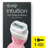 Wilkinson Sword Intuition 2in1 razor 67g, imported from the UK