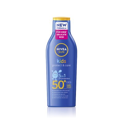 NIVEA kids sun cream SPF50+ 200ml, imported from the UK