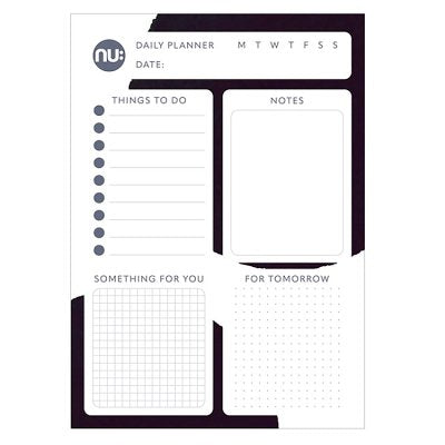 Nu: Ink Dot A5 Daily Planner (British brand)