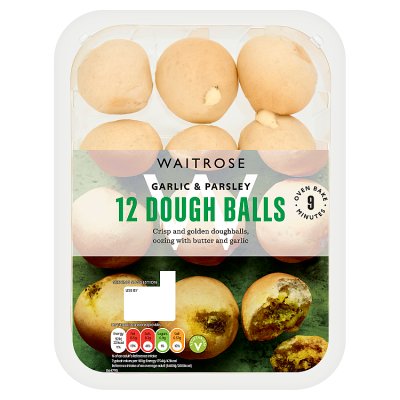 Waitrose garlic doughballs 12-count 210g (British brand)