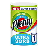 Plenty Ultrasorb kitchen roll, 1 roll with 80 sheets - British product
