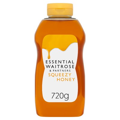 Waitrose Essential squeezy honey 720g (British brand)