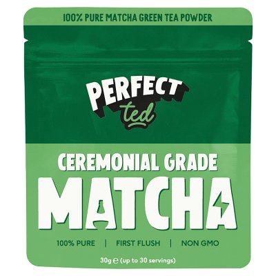 Perfect Ted matcha powder ceremonial grade 30g, imported from the UK
