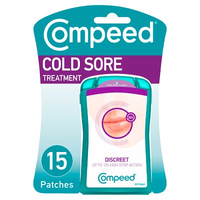 Compeed cold sore healing patches 15 pack - British product