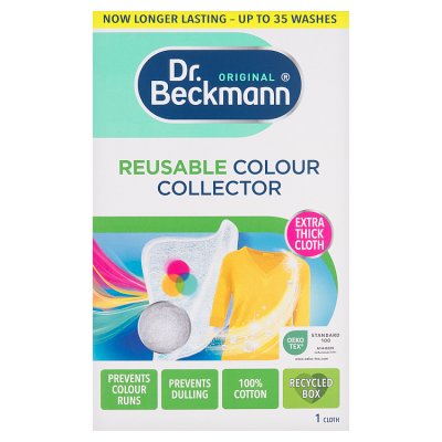 Dr Beckmann reusable colour collector cloth - British product