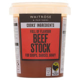 Waitrose Cooks' Ingredients beef stock 450g, UK version