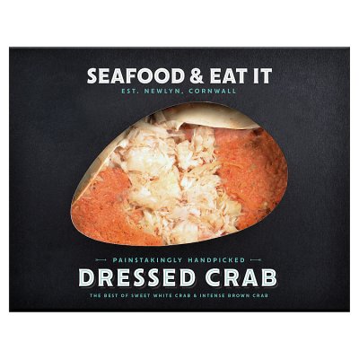 Seafood & Eat It dressed crab 120g, imported from the UK
