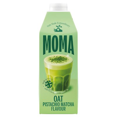MOMA pistachio matcha oat drink 750ml, UK version
