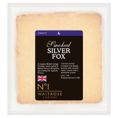 No.1 Smoked Silver Fox cheese 200g (British brand)