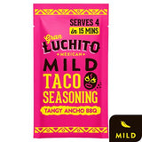 Gran Luchito mild taco seasoning 28g, imported from the UK