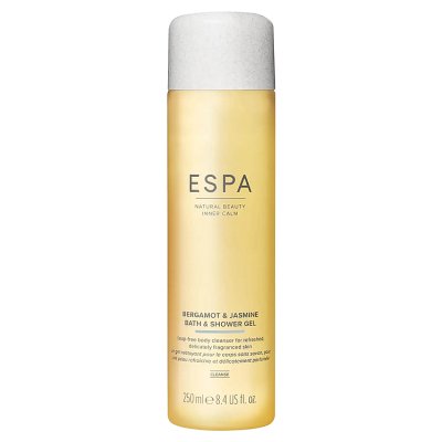 ESPA bath and shower gel bergamot and jasmine 250ml (British brand)