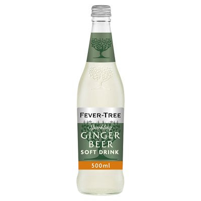 Fever-Tree Refreshingly Light ginger beer 500ml, imported from the UK