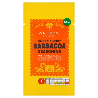 Waitrose Smoky & Spicy Barbacoa Seasoning 30g - British product