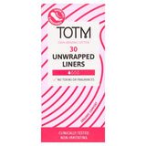 TOTM organic cotton liners 30 count (British brand)