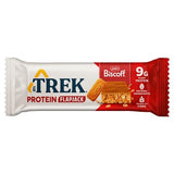 TREK protein flapjack Lotus Biscoff bar 50g (British brand)