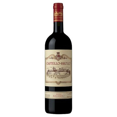 Castello di Brolio Chianti Classico red wine 75cl, UK version